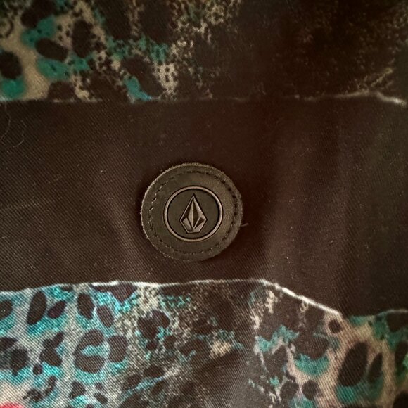 EUC VOLCOM Hooded SID Lightweight Zip Front Snowboard Jacket in Men's Small - Picture 11 of 11